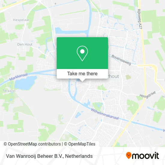 Van Wanrooij Beheer B.V. map