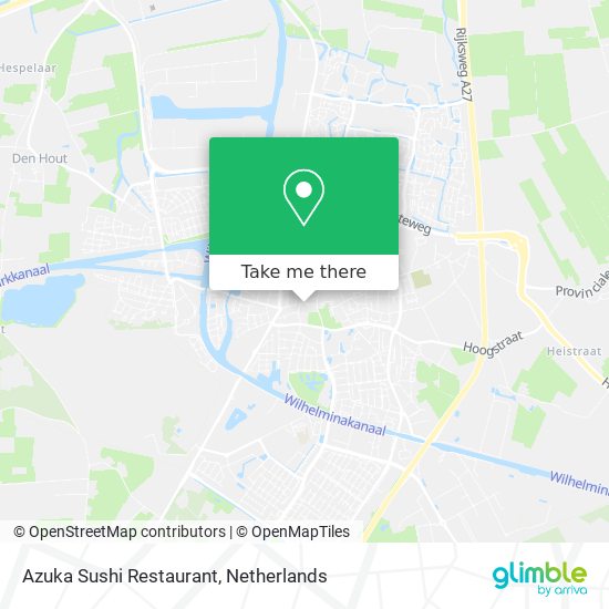 Azuka Sushi Restaurant map