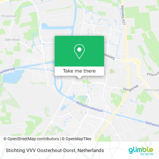 Stichting VVV Oosterhout-Dorst map