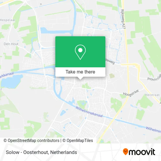 Solow - Oosterhout map