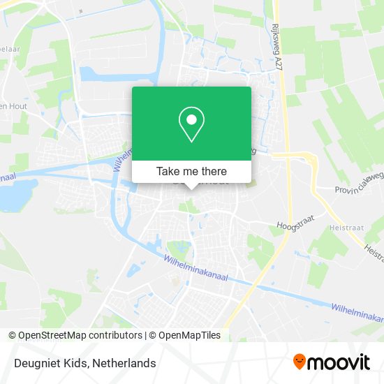 Deugniet Kids map