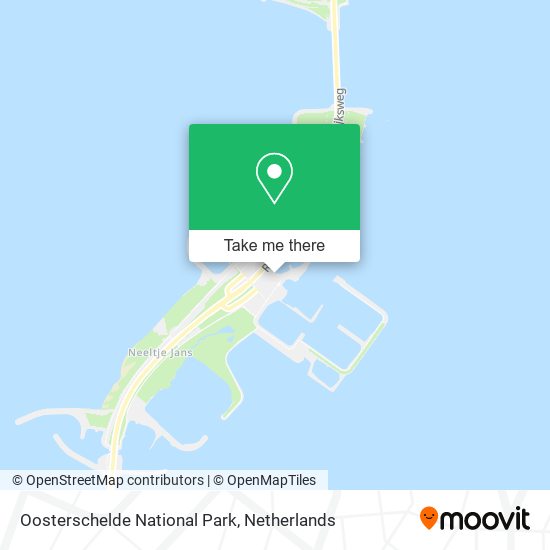 Oosterschelde National Park map