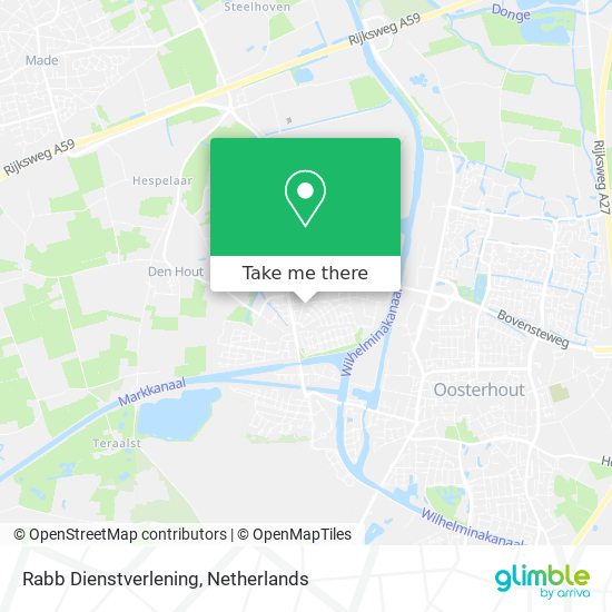 Rabb Dienstverlening map