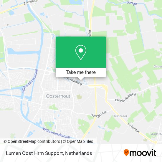 Lumen Oost Hrm Support map