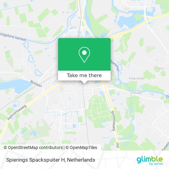 Spierings Spackspuiter H map