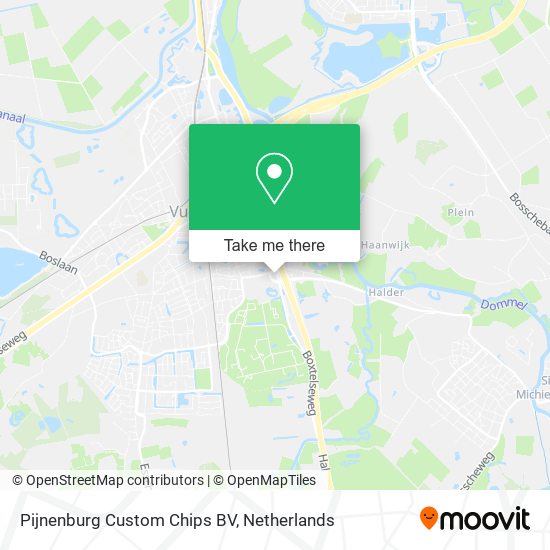 Pijnenburg Custom Chips BV map