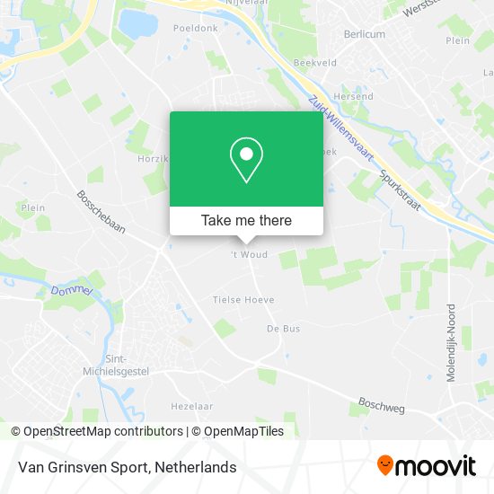 Van Grinsven Sport map