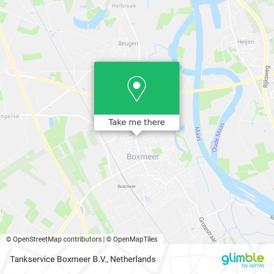 Tankservice Boxmeer B.V. Karte