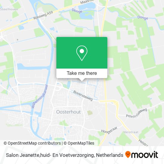 Salon Jeanette,huid- En Voetverzorging map