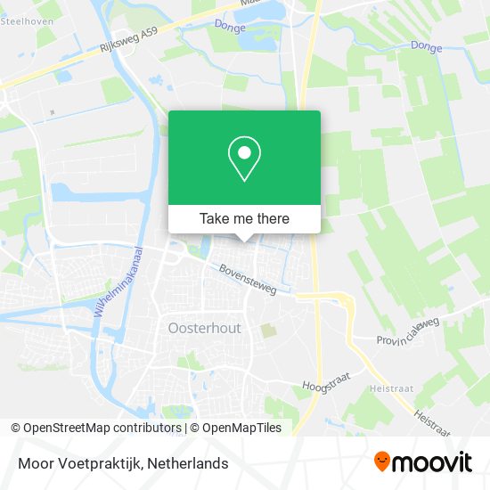 Moor Voetpraktijk map