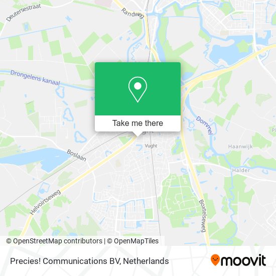 Precies! Communications BV map