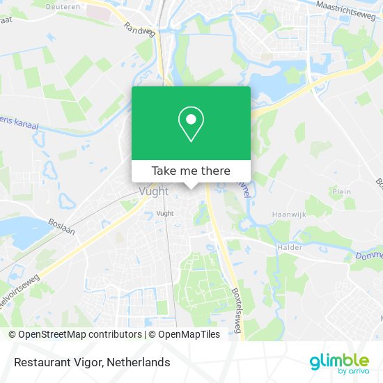 Restaurant Vigor map
