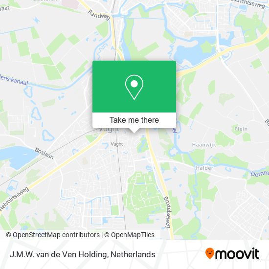 J.M.W. van de Ven Holding map