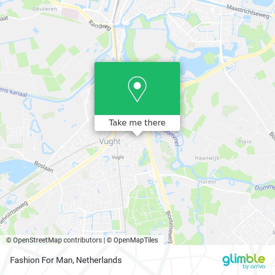 Fashion For Man map