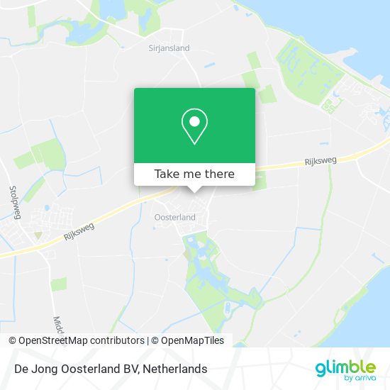 De Jong Oosterland BV map