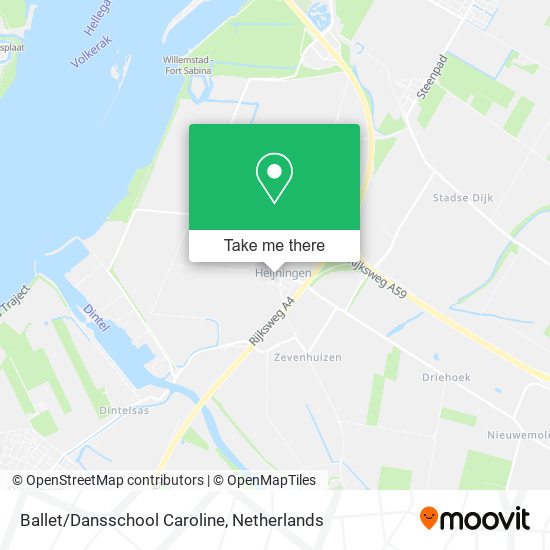 Ballet/Dansschool Caroline map
