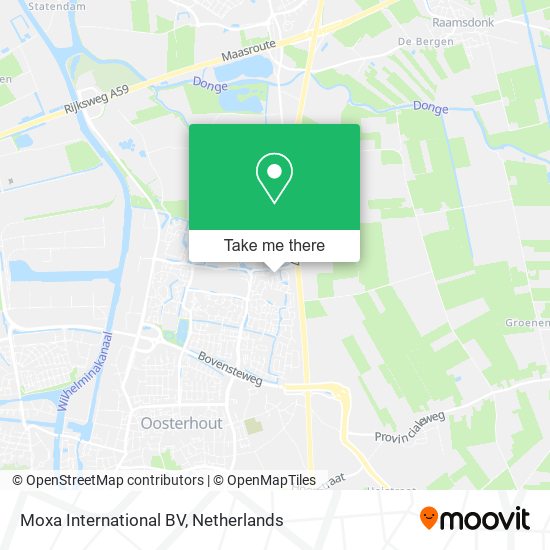 Moxa International BV map