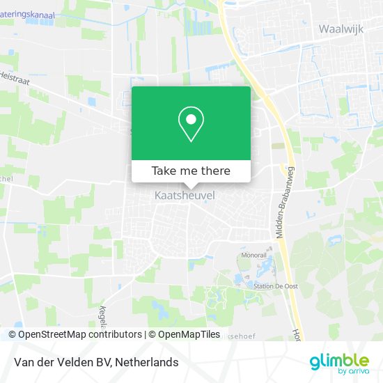 Van der Velden BV Karte