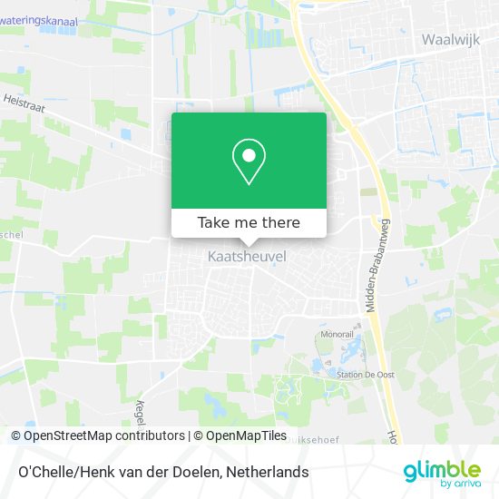 O'Chelle/Henk van der Doelen map