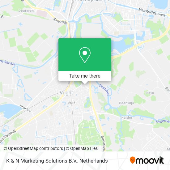 K & N Marketing Solutions B.V. map