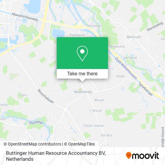 Buttinger Human Resource Accountancy BV map
