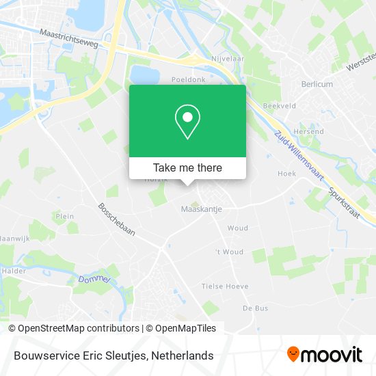 Bouwservice Eric Sleutjes map