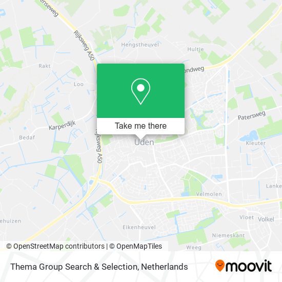 Thema Group Search & Selection Karte