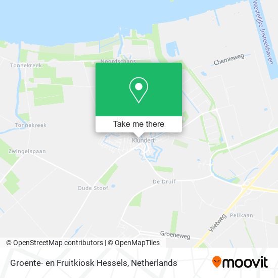 Groente- en Fruitkiosk Hessels Karte