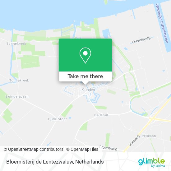 Bloemisterij de Lentezwaluw Karte