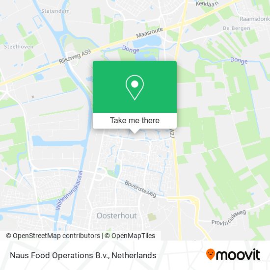Naus Food Operations B.v. map