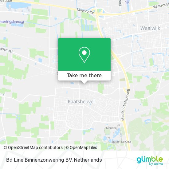 Bd Line Binnenzonwering BV map