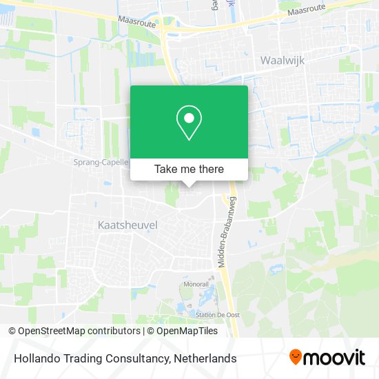 Hollando Trading Consultancy map