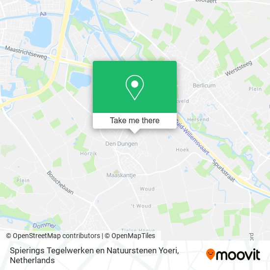Spierings Tegelwerken en Natuurstenen Yoeri map