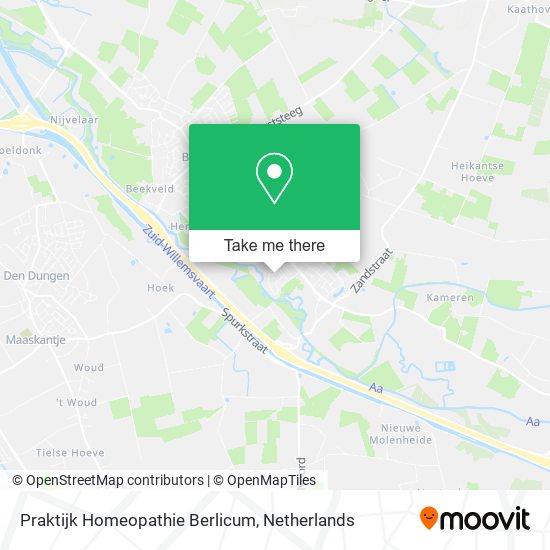 Praktijk Homeopathie Berlicum map