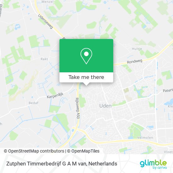 Zutphen Timmerbedrijf G A M van Karte