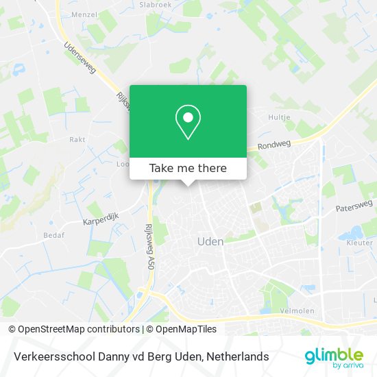 Verkeersschool Danny vd Berg Uden Karte