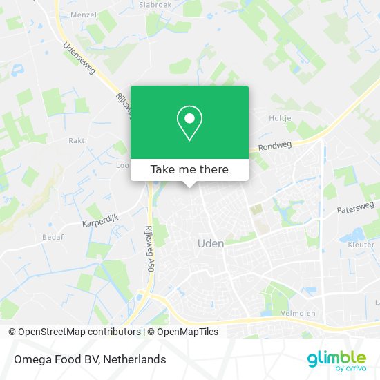 Omega Food BV map