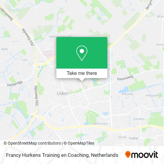 Francy Hurkens Training en Coaching Karte