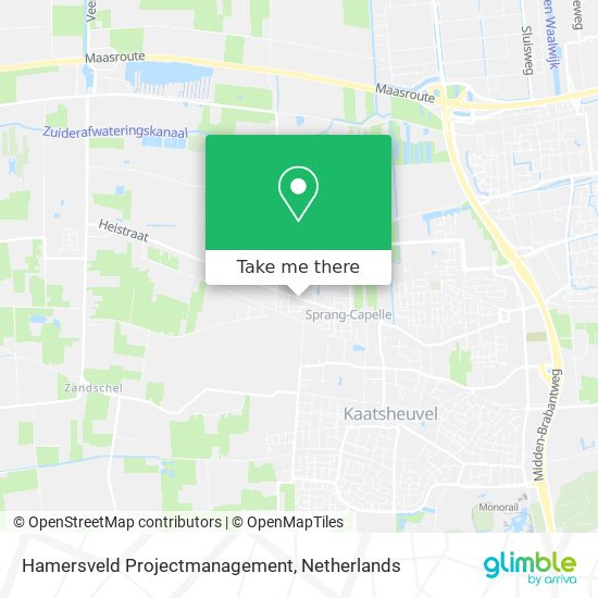 Hamersveld Projectmanagement map