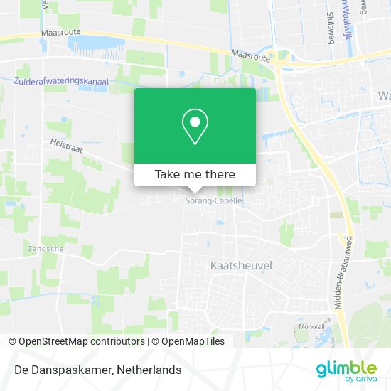 De Danspaskamer map