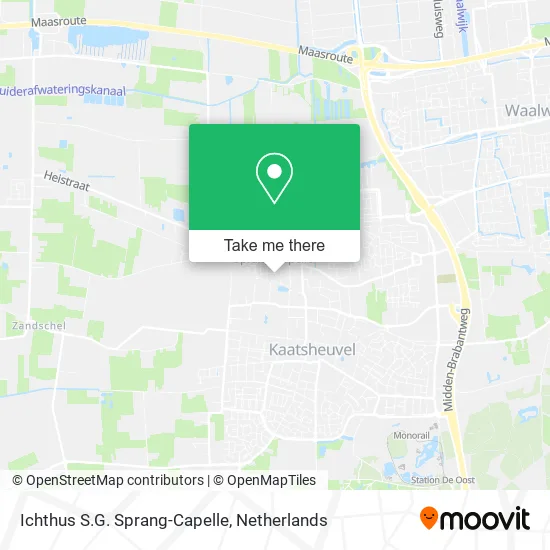 Ichthus S.G. Sprang-Capelle map