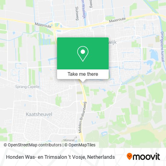 Honden Was- en Trimsalon 't Vosje map