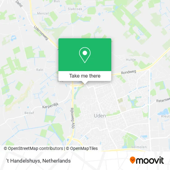 't Handelshuys map