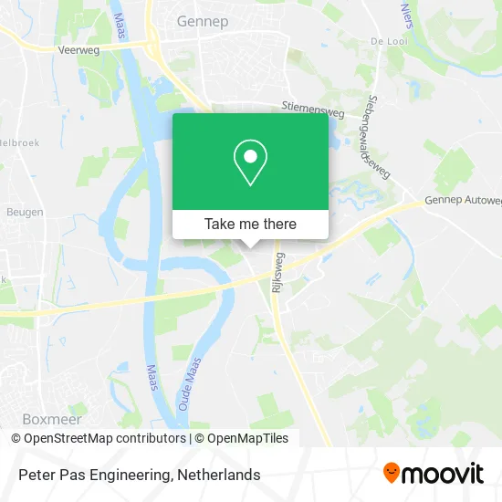 Peter Pas Engineering map