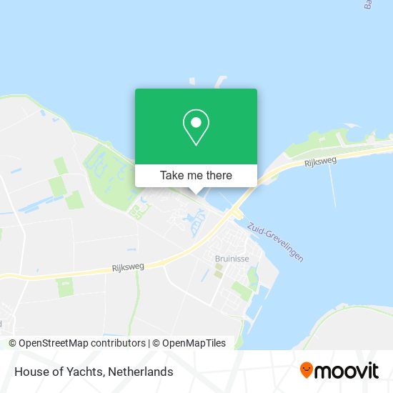 House of Yachts map