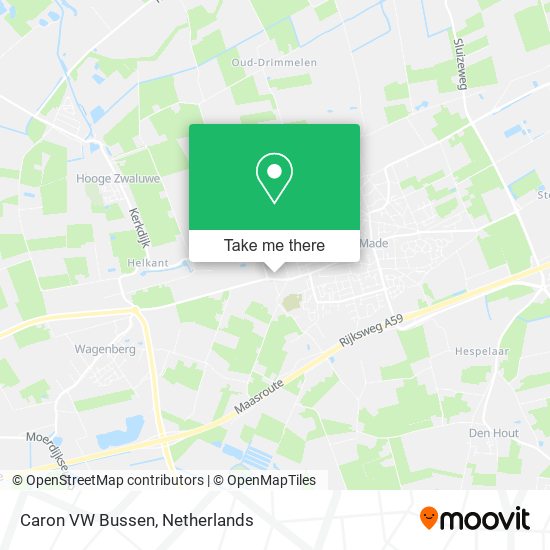 Caron VW Bussen map