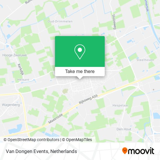 Van Dongen Events map