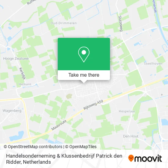 Handelsonderneming & Klussenbedrijf Patrick den Ridder map
