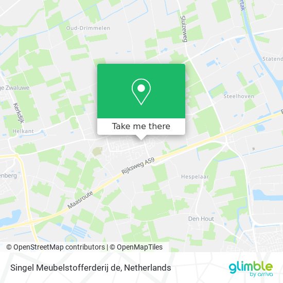 Singel Meubelstofferderij de map