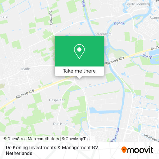 De Koning Investments & Management BV map